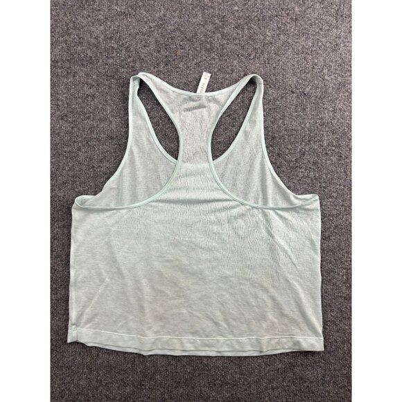 Athleta Sheer Racerback Tank Top Women’s XS Light Blue Scoop Neck Gym Yoga - Picture 7 of 8